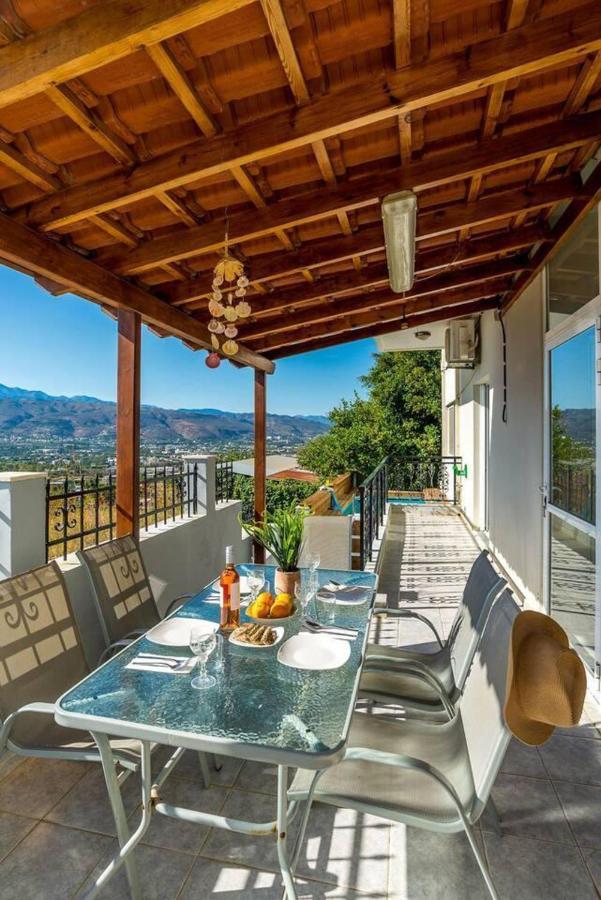 Superior Apartment - Overlooking Chania-With Pool Chrissi Akti Chania Exterior foto
